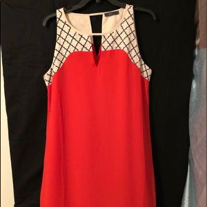 Thiml LARGE Rose Shift Dress with Monogram Detail